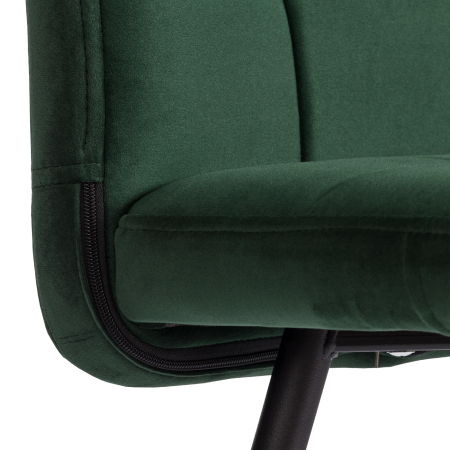 Стул обеденный Medeo зеленый велюр