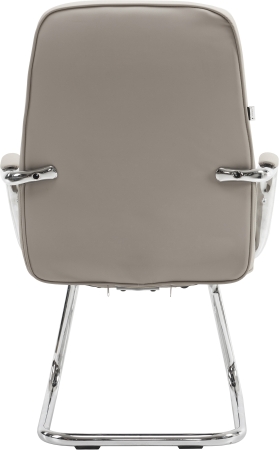 Кресло для посетителей Vesta CF экокожа бежевый