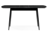 Стеклянный стол Бейкер черный