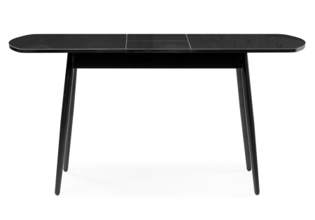 Стеклянный стол Бейкер черный