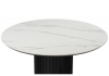 Керамический стол Гравент 110 patagonoa bianco repose, черный