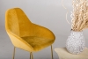 Кресло полубар Kent Желт/Линк золото