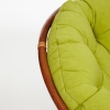 Кресло "PAPASAN" 23/01 W, с подушкой, орех, флок олива 23