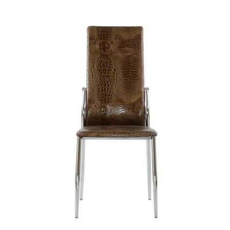 Стул S-68 коричневый крокодил