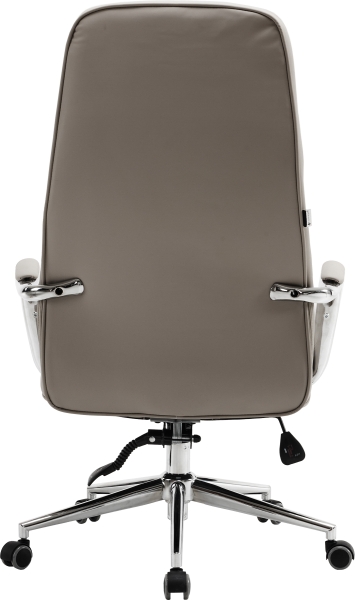 Кресло руководителя Vesta экокожа бежевый