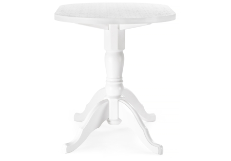 Стол деревянный Адней белый, рисунок