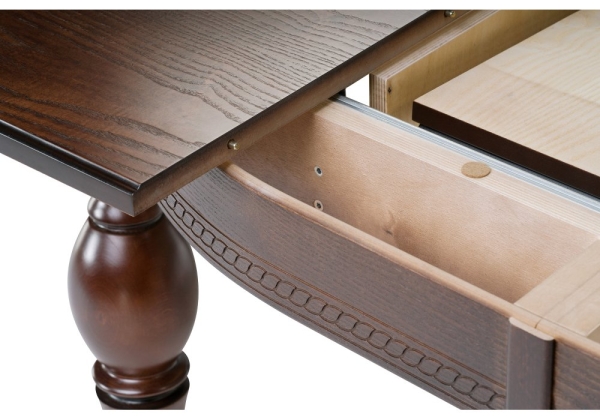 Стол деревянный Авилла орех темный, орех