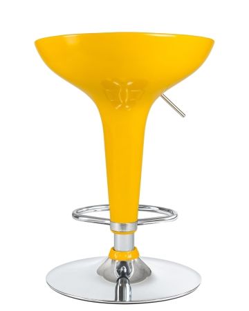 Стул барный BOMBA желтый