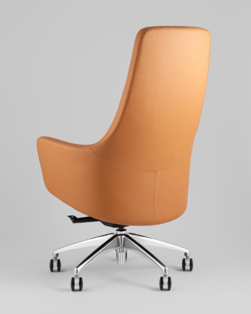 Кресло руководителя Ferris TopChairs коричневое