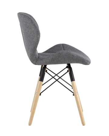 Стул Бон рогожка темно-серый