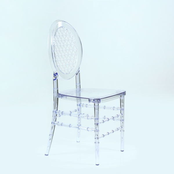 Стул N-106 Eiffel прозрачный банкетный разборный