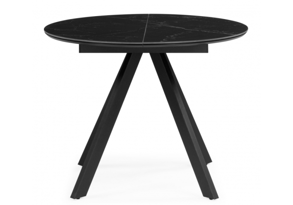 Керамический стол Трейси 90 shakespeare black, черный