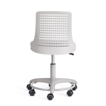 Кресло Kiddy экокожа, серый