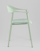 Стул Eila с подушкой пластик зеленый