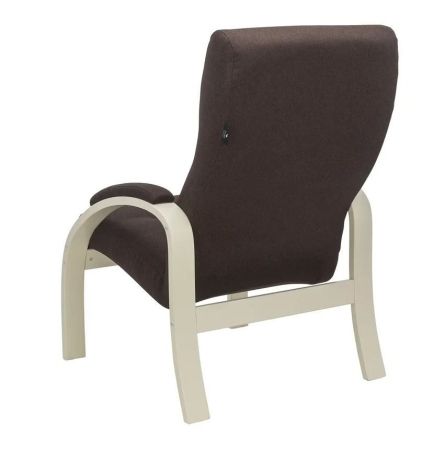 Кресло Лион слоновая кость, ткань