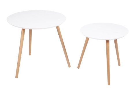 Стол журнальный "Омега 1" белый, Натуральный, без шпона Стол журнальный "Омега 1" белый, Натуральный, без шпона