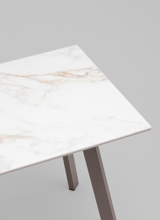 Стол Райли нераскладной 100*70*75 см столешница МДФ керамика Carla Larkin глянец