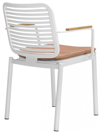 Кресло металлическое с подушкой Tagliamento Armona Кресло металлическое с подушкой Tagliamento Armona