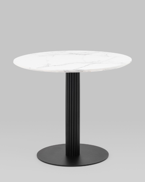 Стол обеденный Stem D90 мрамор