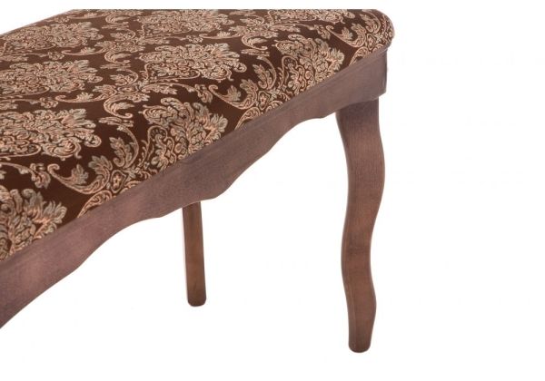 Банкетка Амадео орех с узором на сиденье Банкетка Амадео орех с узором на сиденье