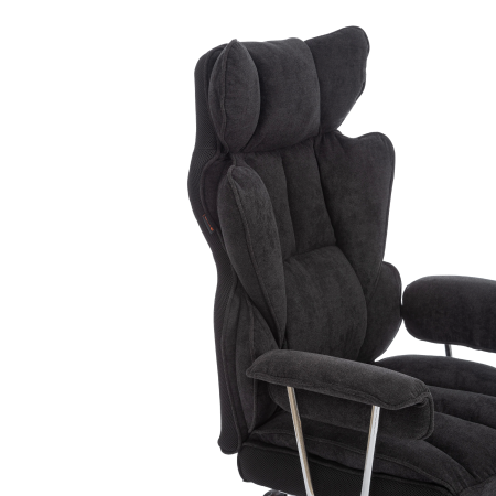 Кресло Комфи Хр/Comfy Cr черный фото в интернет-магазине Stoolmarket
