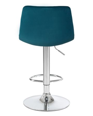 Стул барный TAILOR морской волны велюр MJ9-99