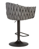 Стул барный LEON графитовая ткань LAR-275-21