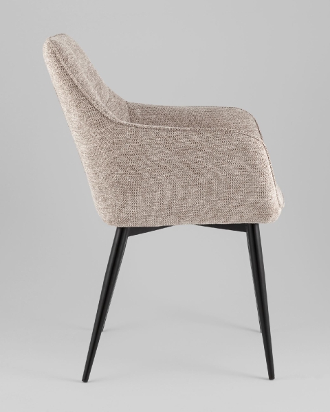 Стул обеденный Lynet рогожка светло-коричневый