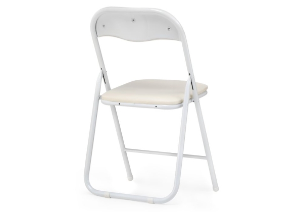 Стул Fold 1 складной бежевый, белый Стул Fold 1 складной бежевый, белый