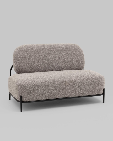 Диван Стоун new ткань букле серо-бежевый Диван Стоун new ткань букле серо-бежевый