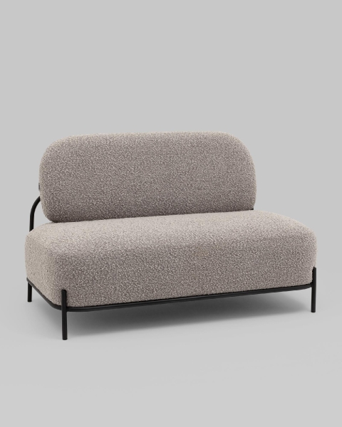 Диван Стоун new ткань букле серо-бежевый Диван Стоун new ткань букле серо-бежевый