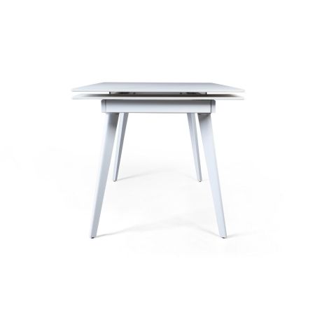 Стол раскладной Buren (140+30+30) керамика светлая