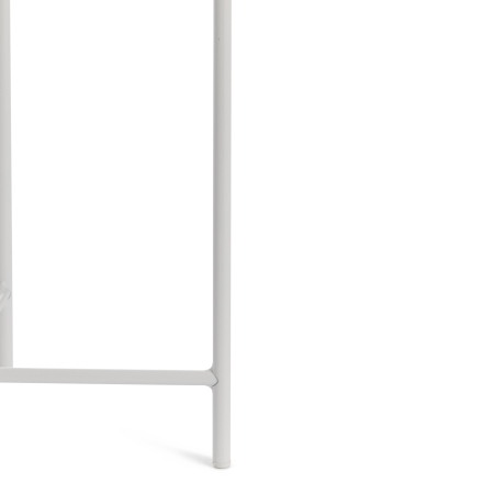 Столик журнальный TAVETT металл, белый