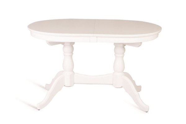 Раздвижной стол Овальный 130 белый Раздвижной стол Овальный 130 белый