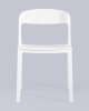 Стул Moris пластик белый