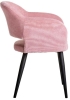Кресло Oscar розовый, черный
