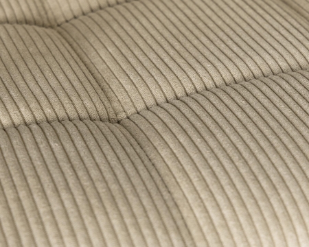 Стул барный KRUGER ARM BLACK бежевый вельвет