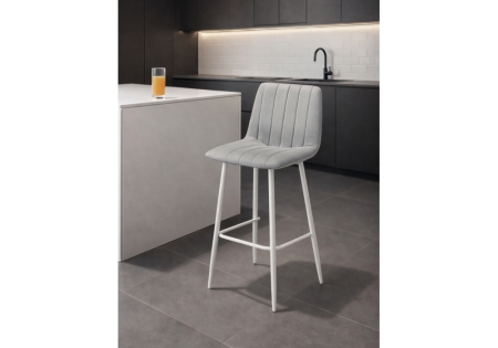 Барный стул Дани Мини светло-серый (zd 960), белый np
