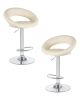 Набор 2 шт Стул барный MIRA, кремовый