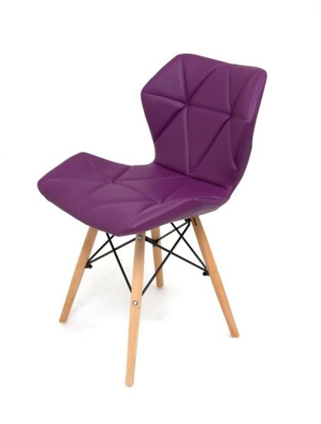 Стул S-879MT PU фиолетовый 1010 Стул S-879MT PU фиолетовый 1010