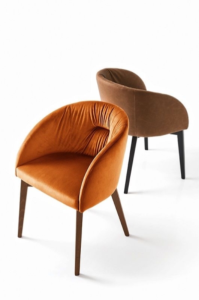 Стул ROSIE SOFT CB и 1910, BCH P132 GRAPHITE и VENICE S0F Sand