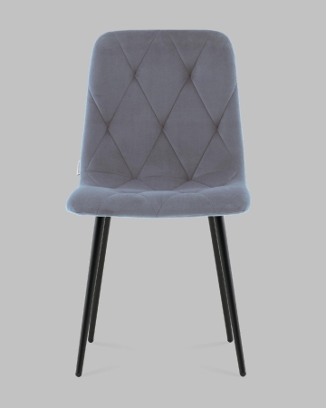 Стул Одди Diamond велюр серый