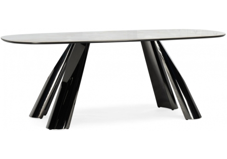 Керамический стол Танго 200х200х90 белый мрамор carla larkin, белый