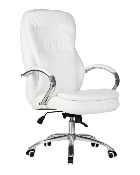 Офисное кресло для руководителей LYNDON белый