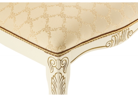 Стул деревянный Лауро патина золотой бежевый