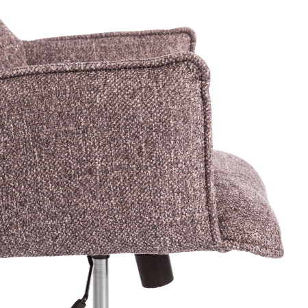 Кресло Lutz/Луц хром розовый