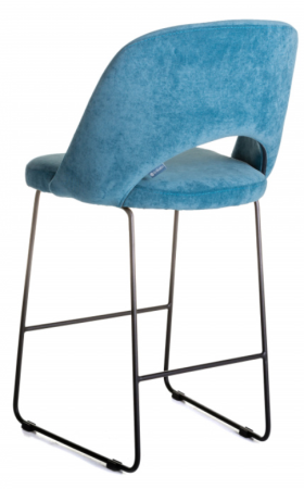 Кресло полубар Lars Блю/Линк