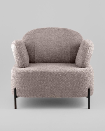 Кресло Кэнди ткань букле капучино