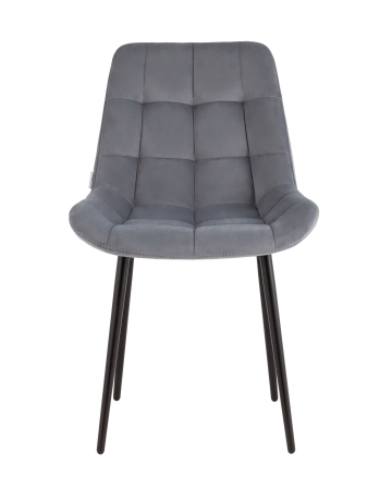 Стул Флекс велюр storm серо-голубой