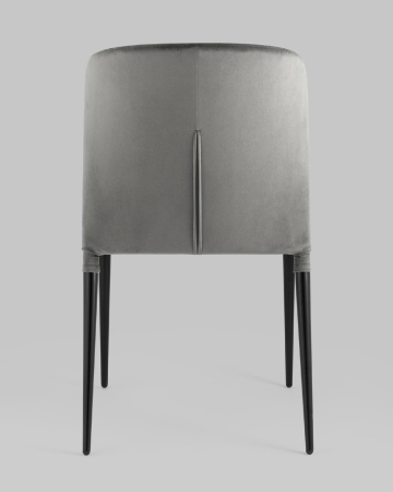 Стул Лори велюр серый